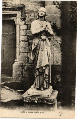 Sion-Statue Jeanne d'Arc