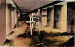 Monument de la Tranchée des Baionnettes-Vue intérieure