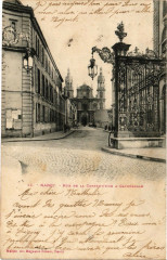 Nancy-Rue de la Constitution & Cathédrale à Nancy