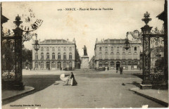 Nancy-Place et Statue de Stanislas à Nancy