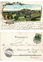 Litho Bitsch 1902. Lothringen