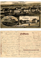 Litho Gruss aus Bitsch . Lothringen -
													57 Moselle
												