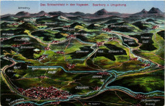 Das Schlachtfeld in den Vogesen -
													57 Moselle
												