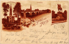 Gruss aus Metz à Metz