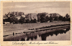 Diedenhofen - Moselanlagen mit Flohturm -
													57 Moselle
												