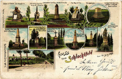 Gruss vom Schlatfeld vom 16 Aug. 1870