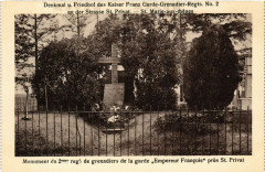 Denkmal u. Friedhof des Kaiser Garde-Grenadier-Regts. No. 2