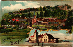 Bitsch - Bahnhof - La Gare - Vue - Panorama -
													57 Moselle
												