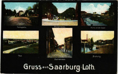 Gruss aus Saarburg Loth. -
													57 Moselle
												