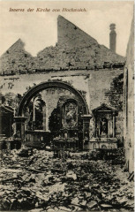 Inneres der Kirche von Hochwalsch -
													57 Moselle
												