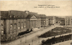 Saargemund Lothringen Kaiserl Landgericht und Amstgericht mit B