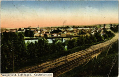 Saargemund Lothringen - Gesamtansicht