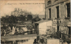 Beauvais Vue du Thérain à Beauvais