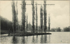 Ermenonville - Le Parc - Ile des peupliers à Ermenonville