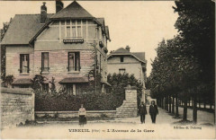 Vineuil - L'Avenue de la Gare -
													60 Oise
												