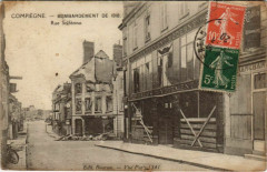 Compiegne - Bombardement de Rue Solferino à Compiègne
