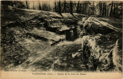 Vaumoise Entree de la Cave du Diable France à Vaumoise