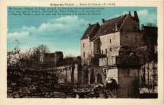 Crepy en Valois Restes du Chateau France