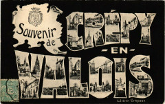 Souvenir de Crepy en Valois France