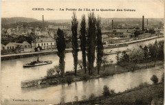 Creil La Pointe de l'Ile et le Quartier des Usines France à Creil