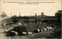 Ici Repose le Soldat Francais Yvornet - Combat de Nogeon - 1914