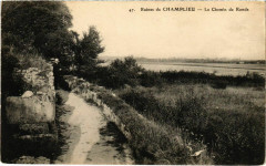 Champlieu - Ruines de Champlieu - Le Chemin de Ronde -
													60 Oise
												