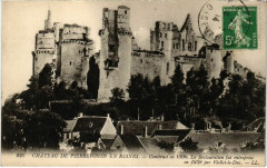 Pierrefonds - Chateau de Pierrefonds en Ruines à Pierrefonds