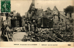 Senlis - La Quartier de la Licorne - Ruines à Senlis