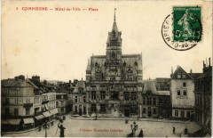Compiegne - Hotel-de-Ville - Place à Compiègne