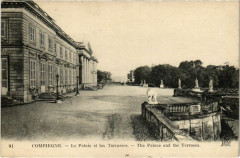 Compiegne - Le Palais et les Terrasses à Compiègne