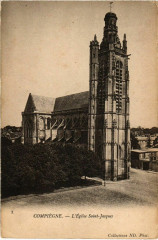 Compiegne - L'Eglise Saint-Jacques à Compiègne