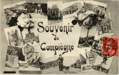 Compiegne - Souvenir de Compiegne - Scenes à Compiègne