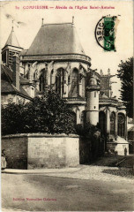 Compiegne - Abside de l'Eglise Saint-Antoine à Compiègne