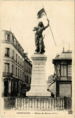 Compiegne - Statue de Jeanne d'Arc à Compiègne