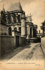 Compiegne - Abside de l'Eglise Saint-Antoine à Compiègne
