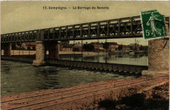 Compiegne- Le Barrage de Nenetta France à Compiègne