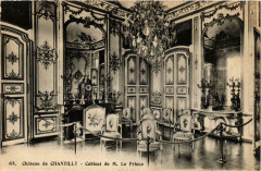 Chantilly- Chateau, Cabinet de M. le Prince France à Chantilly