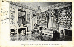 Compiegne- Le Palais, Chambre de Marie Antoinette France à Compiègne