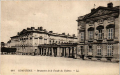 Compiegne- Perspective de la Facade du Chateau France à Compiègne