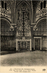 Compiegne- Chateau, Salle des Chevaliers de la Table Ronde France à Compiègne