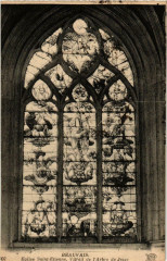 Beauvais- EgliseSaint-Etienne ,Vitrail de l'Arbre de Jesse France à Beauvais