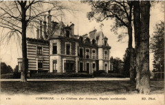 Compiegne-Le Chateau des Avenues Facade occidentale à Compiègne