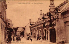 Pierrefonds-La Rue du Beaudon à Pierrefonds