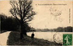 Foret de Compiegne-Route et Chalet Eugenie