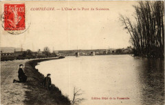 Compiegne-L'Oise et le Pont de Soissons à Compiègne