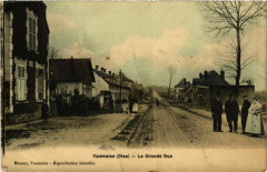 Vaumoise - La Grande Rue à Vaumoise