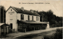 Env. de Compiegne - Vieux-Moulin - La Gare à Compiègne