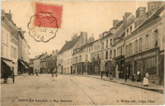 Crepy-en-Valois Rue Nationale à Crépy-en-Valois