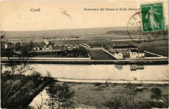 Creil Panorama des Usines et Ecole à Creil