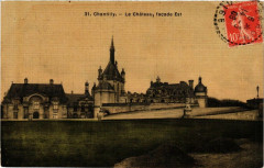 Chantilly Le Chateau facade est à Chantilly